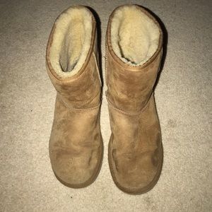 Chestnut UGGs classic short